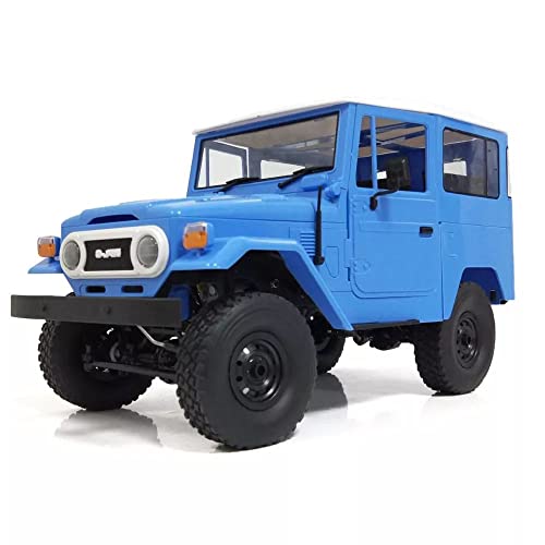 The perseids RC Rock Crawler WPL C34 RTR RC Truck, 1/16 Full Scale 2.4Ghz 4WD Remote Control Offroad Car RC Semi Trucks All Terrain Cars, RC Trailer 2CH Vehicle Climb for Adults