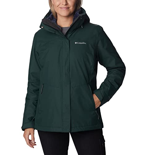 Columbia Women's Bugaboo II Fleece Interchange Jacket, Spruce, Large