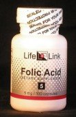 Folic Acid 5mg LifeLink 100 Caps