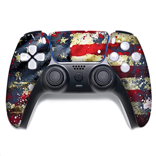 BCB Controllers Custom Modded Wireless Controllers Compatible with PS5 Controller | Works with Playstation 5 Console | Proudly Customized in USA with Permanent HYDRO-DIP Printing (NOT JUST A SKIN)