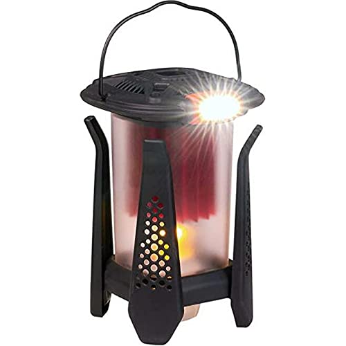 Luminiser Thermoelectric Oil Lantern; Converts Heat into Electricity to Power Bright LED Lights. For Camping, Power Outages, Reading and Hiking