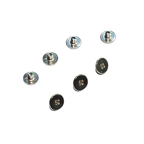 Zahara 7pcs LCD Hinge Screws Back Cover Rear Lid Top CaseM2.5 * 2.5 Replacement for Dell Ins piron 15MF 7569 7575