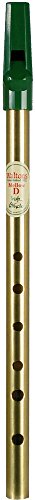 Waltons Brass Mellow Whistle - Key of D - For Beginners, Intermediates, & Experts - Authentic Irish Instruments - Made of Materials