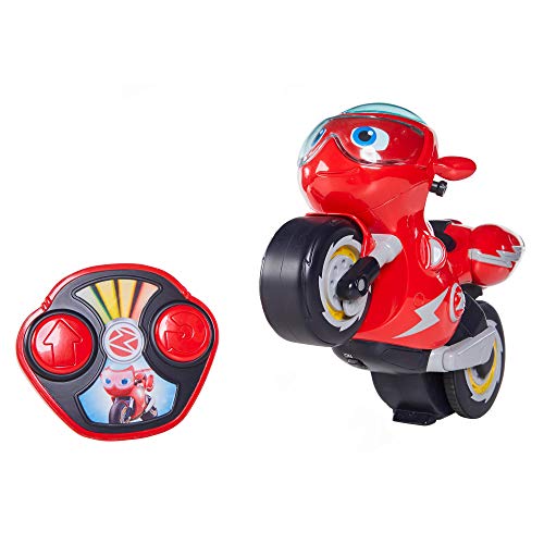 Ricky Zoom Remote Control Turbo Trick Ricky Motorcycle Toy, Multicolor, 3 Years and Up