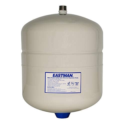 EASTMAN 60023 Thermal Expansion Tank, 4.5 Gal, 3/4 in Mpt, Steel, White
