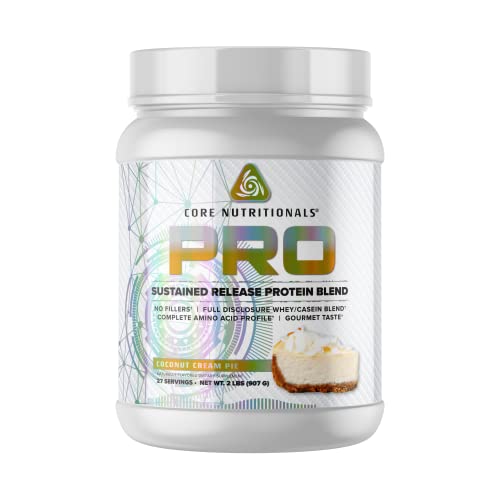 Core Nutritionals Pro Sustained Release Protein Blend 27 Servings (Coconut Cream Pie)