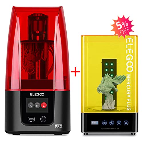 ELEGOO Mars 3 Pro MSLA 3D Printer and ELEGOO Mercury Plus V2