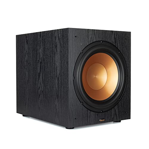 Klipsch Synergy Black Label Sub-120 12 Front-Firing Subwoofer with 200 Watts of continuous & 400 watts of Dynamic Power, and Digital Amplifier for Powerful Home Theater Bass in Black