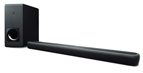 Yamaha YAS-209 Sound Bar with Wireless Subwoofer, Bluetooth, and Alexa Voice Control Built-in (Renewed)
