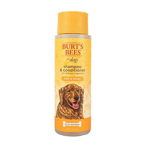 Burt's Bees Natural Pet Care Shampoo & Conditioner Milk & Honey Scent, 12 fl. oz., 12 FZ