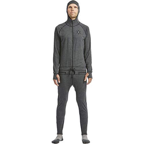 AIRBLASTER Men's Merino Ninja Suit (Black,L)