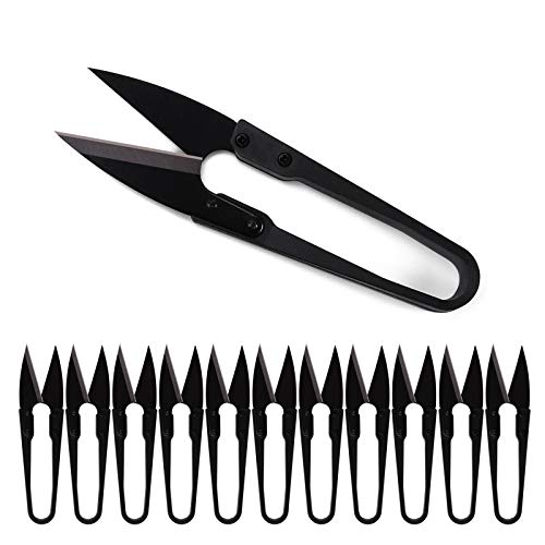 Sago Brothers Bonsai Pruning Scissors, Pruning Shears for Bud and Leaves Trimmer 12 PCS, Garden Shears for Plants, Gardening Clippers for Flower, Steel Bud and Bonsai Trimming Pruners Trimmers