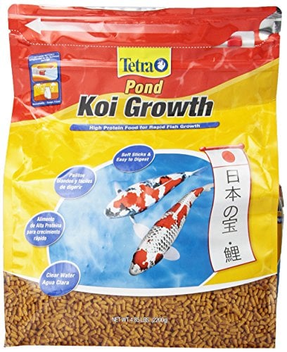 TetraPond Koi Growth 4.85 Pounds, Soft Sticks, Pond Fish Food