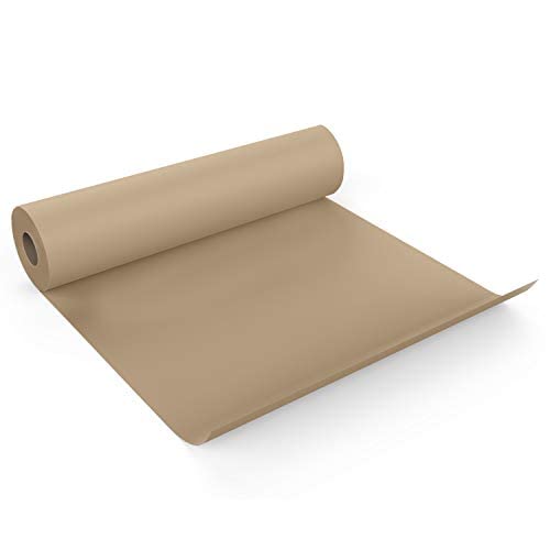 USA Brown Butcher Paper Kraft Roll - 18" x 1200" (100ft) - Food Grade  Great Smoking Wrapping Paper for Meat of all Varieties Made in USA Unwaxed and Uncoated (Brown - 18"x100')