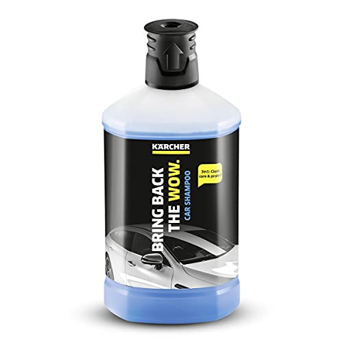 Karcher 1l 3-in-1 Car Shampoo Plug And Clean Pressure Washer Detergent