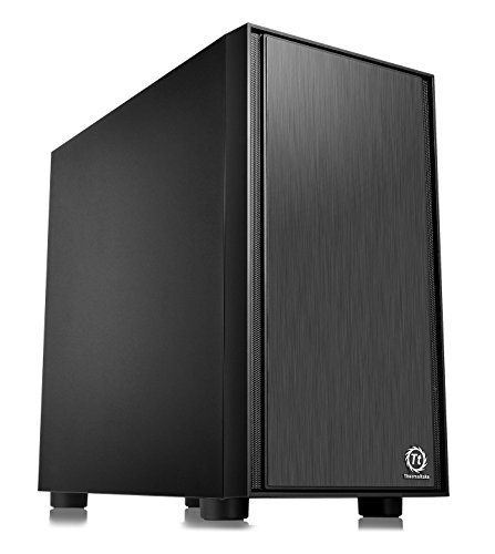 Thermaltake Versa H17 Black SPCC Micro ATX Mini Tower Gaming Computer Case CA-1J1-00S1NN-00