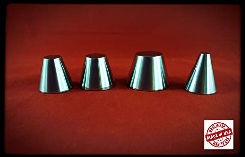 17 Degrees Stainless Steel Folding Cone Set (1/4", 1/2", 5/8", 3/4")