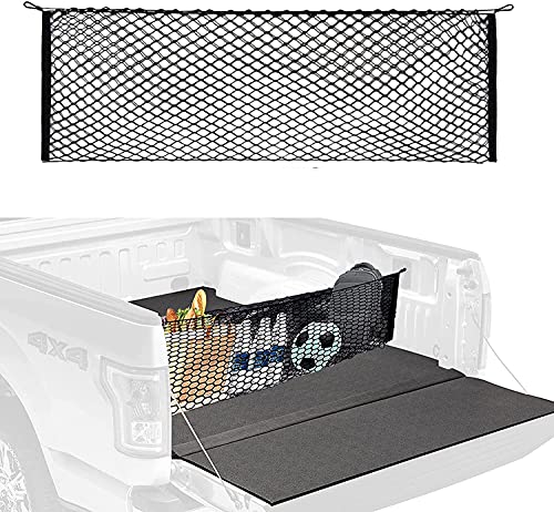 Upgrade Tailgate Bed Cargo Net Compatible with 2005 to 2022 2023 Tacoma