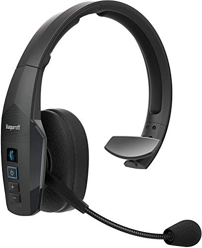 BlueParrott B450-XT Noise Cancelling Bluetooth Headset  Updated Design with Industry Leading Sound, Long Wireless Range, Up to 24 Hours of Talk Time, IP54-Rated - (Renewed)