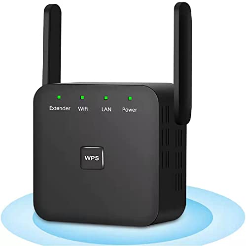 2022 Newest WiFi Extender, WiFi Booster, WiFi RepeaterCovers Up to 8640 Sq.ft and 60 Devices, Internet Booster - with Ethernet Port, Quick Setup, Home Wireless Signal Booster