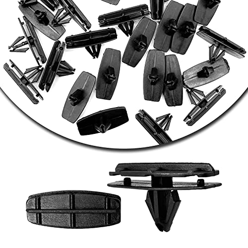 Gistilli 30PCS Fender Flare Clip, Rocker Molding Clips Compatible with Jeep Wrangler JK 68039280-AA