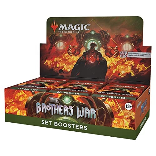 Magic: The Gathering The Brothers War Set Booster Box | 30 Packs (360 Magic Cards)