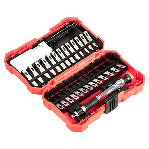 Amazon Basics 29-Piece Precision Hobby Knife Set