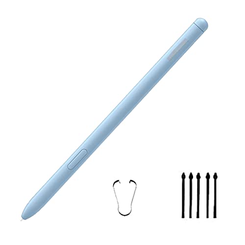 Galaxy Tab S6 Lite Pen Replacement for Samsung Galaxy Tab S6 Lite S Pen Stylus Pen Replacement +Free 5 Tips Light Blue