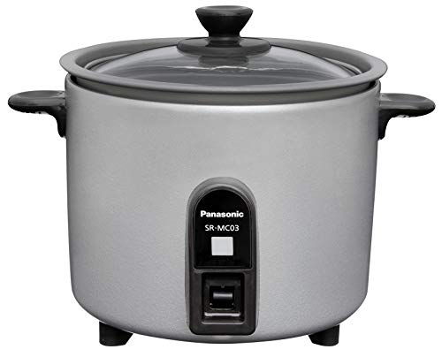 Panasonic Mini Cooker (1.5Go / 225g) SR-MC03-S (SILVER)Japan Domestic Genuine Products Ships from Japan