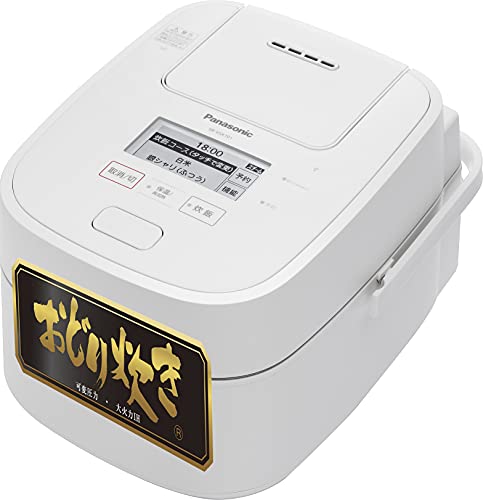 Panasonic SR-VSX181-W Steam & Variable Pressure IH Rice Cooker 10 Go Cook IoT Compatible White 100V