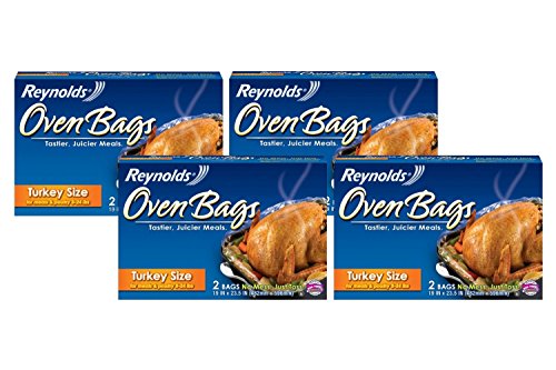 Reynolds Nylon 510 Reynolds Oven Bag 2-ct (Pack of 4) 8 bags Total