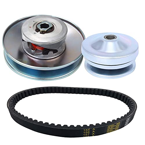 30 Series Bore GO Kart CVT Torque Converter 3/4" Bore 6" Diameter Driven Asymmetric Go Kart Mini Bike + 5/8'' Driven Clutch Comet Kit + 725 Belt