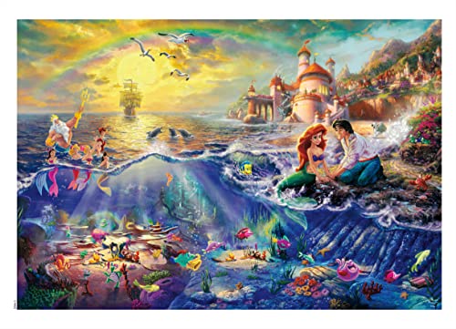 Ceaco - Thomas Kinkade - Disney Dreams Collection - The Little Mermaid - 2000 Piece Jigsaw Puzzle