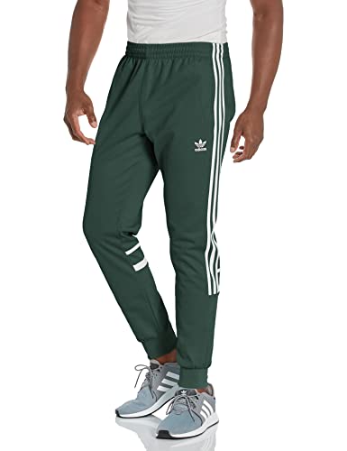 adidas Originals Men's Adicolor Challenger Pants, Mineral Green, Large