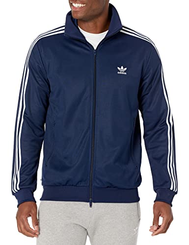 adidas Originals Men's Adicolor Classics Beckenbauer Track Jacket, Night Indigo, Medium