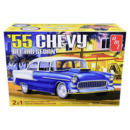 AMT 1955 Chevy Bel Air Sedan 1:25 Scale Model Kit