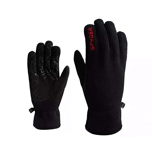 Spyder Core Winter Gloves Men Women Touch Screen Gloves Conductive Material for Freezer Work Gloves Suit for Running Driving Cycling Working Hiking