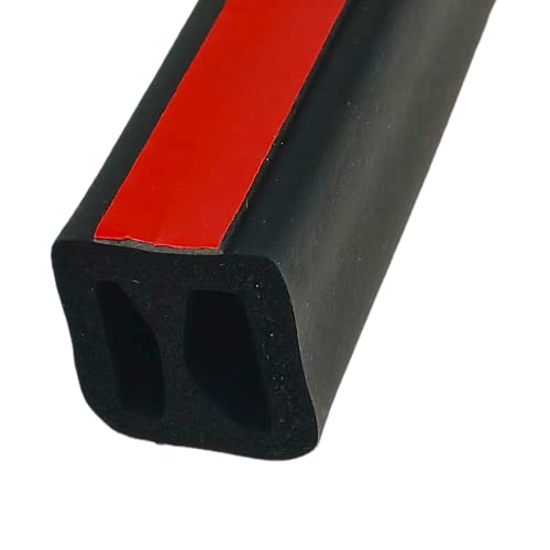 ESI Front Rail Seal XL 5 1/2' EPDM Rubber for Truck CapsFills a Height Gap from .488" to 1"
