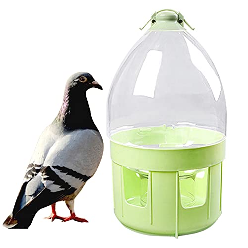 Bird Feeding Pigeons Feeder Water 4L Plastic Pet Drinker Dispenser Pot Container Birds - Automatic Feeders Water Dispenser