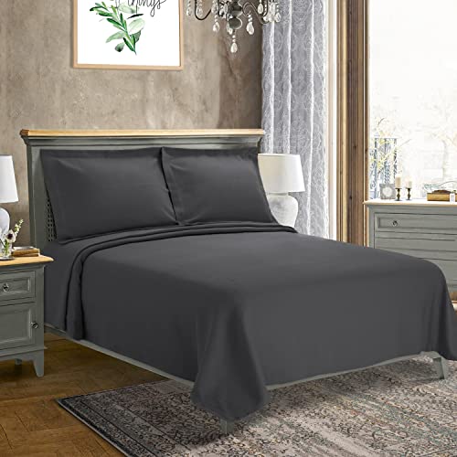 SUPERIOR Oversized Premium Bedspread Set, Diamond Solitaire Jacquard Design, Breathable Cotton, Soft, Breathable, All-Season, Matching Pillow Shams, Lightweight and Cozy Bedding, Queen, Grey