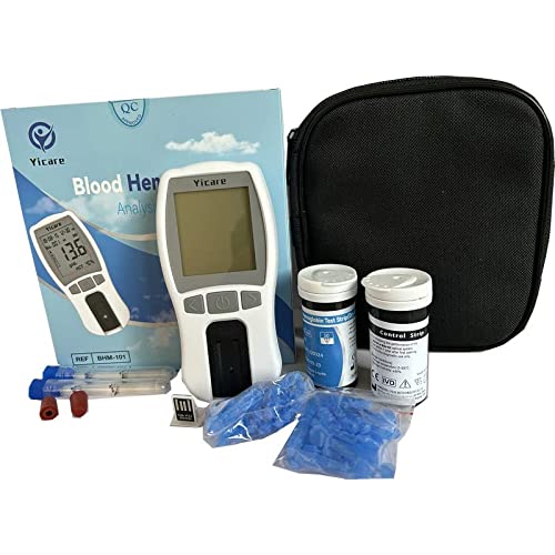 Hemoglobin Meter Hemoglobin Test Meter Hemoglobin Test Kit Analyzer + 25pcs Strips