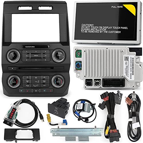 Ford 4''SYNC 1 to 8''SYNC 3 Upgrade Kit OEM, for Ford F150 / F250/F350/F450 4" MyFord Touch System, New 2021 Full NA2 20 maps,USB+ Type -C Module, Designed in U.S.A,Proudly Made in America