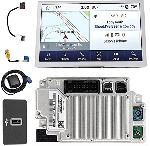 Sync 2 to Sync 3 Upgrade kit, Ford Sync 3 APIM GPS Navigation Module Compatible with 2015-2017 Ford Mustang and 2012-2016 Focus MKC, Shipped from USA