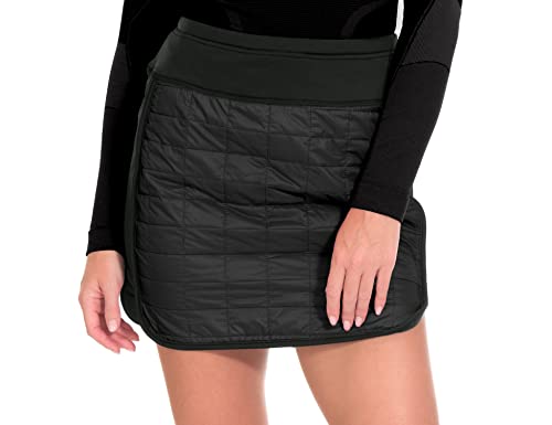 Little Donkey Andy Women's Lightweight Puffer Sport Skorts Warm Quilted Skirt Black S