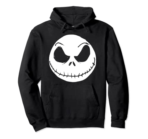 Disney The Nightmare Before Christmas Jack Skellington Face Pullover Hoodie