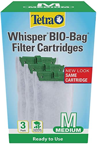 Tetra Whisper Bio-Bag Filter Cartridges For Aquariums - Ready To Use