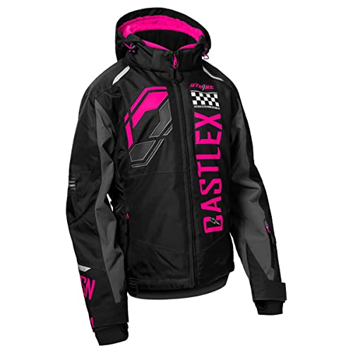 Castle X Women's Strike G5 Jacket (Black/Charcoal/Pink Glo - 2X-Large)