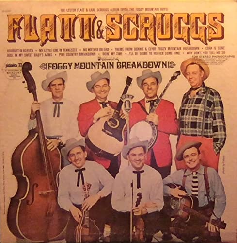 FLATT & SCRUGGS - foggy mountain breakdown PICKWICK 6093 (LP vinyl record)