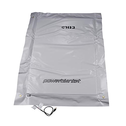 Powerblanket EH0304G Xtreme Gray Alloy Ground Thawing Blanket - 3' x 4' Heated Dimensions - 4' x 5' Finished Dimensions