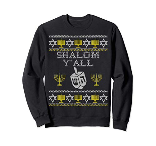 Shalom Sweatshirt, Funny Hanukkah, Chanukah Gifts Sweatshirt